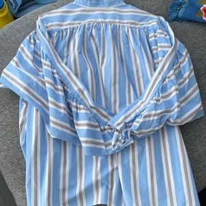 Maje cotton blouse size 1 oversized fit